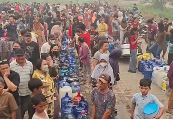 Kota Pontianak Krisis Air Bersih, Pasokan Terhenti, Resahkan Warga