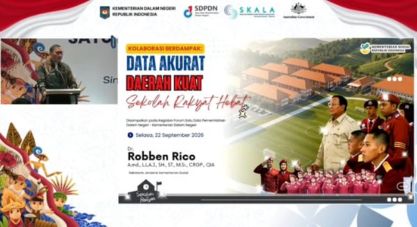 Provinsi Lampung Telah Miliki Satu Data Daerah Yang Terintegrasi Dengan Portal PELITA Kemendagri