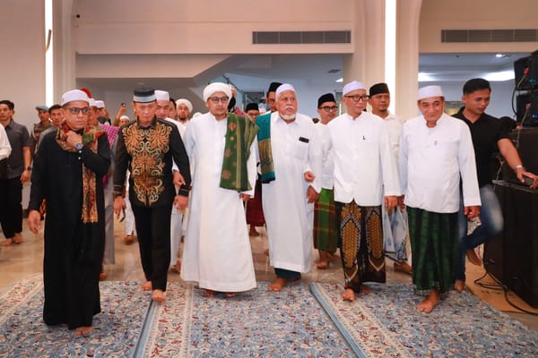 Perayaan Maulid Nabi dan Penutupan Maulid Arbain Lampung 2026 di Masjid Raya Al-Bakrie