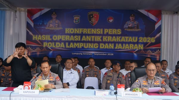 Operasi Antik Krakatau 2026: Polda Lampung Ungkap 379 Kasus Narkoba dan Sita 85,9 Kilogram Sabu