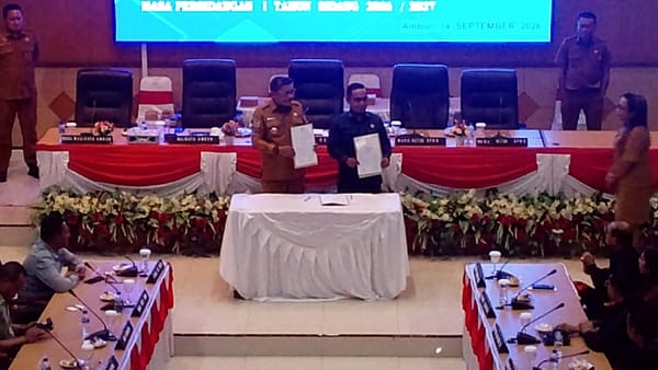 Rancangan APBD Perubahan Ambon 2026 Capai Rp1,33 Triliun