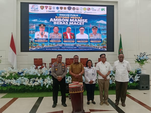 Sekot Ambon: Atasi Kemacetan Butuh Sinergi Lintas Sektor
