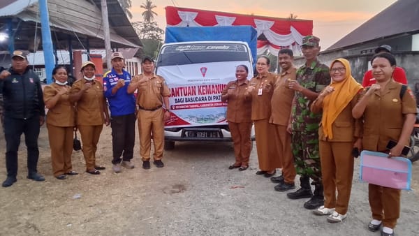Pemkot Ambon Berikan Bantuan Kemanusiaan ke Desa Patahuwe