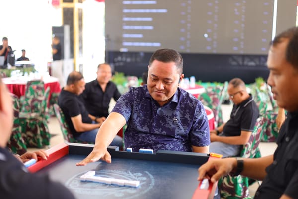 Hadiri Turnamen Domino HUT TNI ke-81, Wakapolda: Soliditas TNI-Polri Menjadi Fondasi Menjaga Stabilitas Keamanan