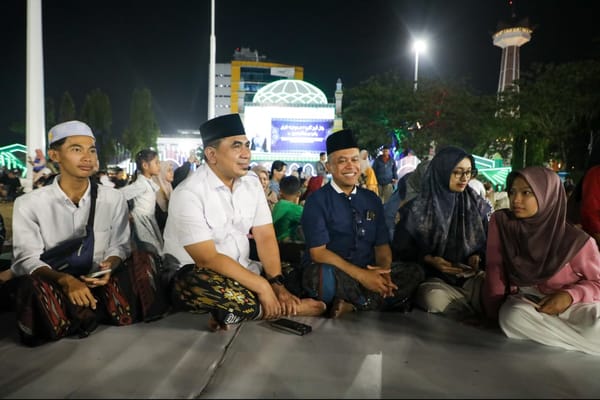 Lesehan di Simpang Lima, Warga Jateng Nikmati Pagelaran MTQ Nasional XXXI 2026