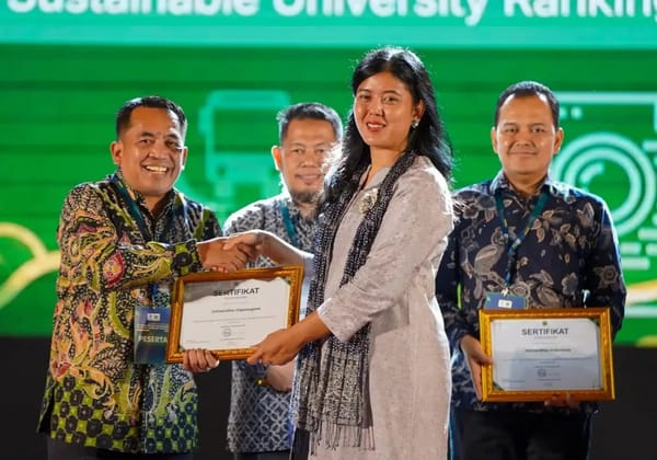 Undip Tempatkan Diri fi Ranking 20 Dunia dan 2 Asia, pada UI GreenMetric World University Rankings 2026