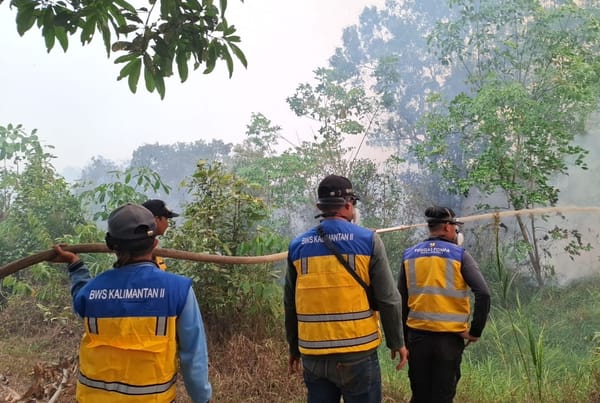 Kementerian PU Dukung Penanganan Karhutla di Kapuas Kalimantan Tengah