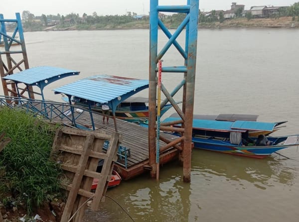 Kementerian PU Terus Pantau Debit Sungai Mahakam yang Surut Akibat Kemarau