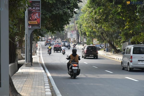 Akses Jalan Gombel Lama Semarang  Dibuka Setelah Selesai  di Rekonstruksi