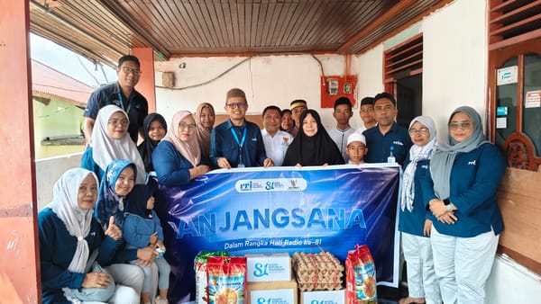 Peringati Hari Radio, RRI Ternate dan BAZNAS  Anjangsana ke Panti Asuhan