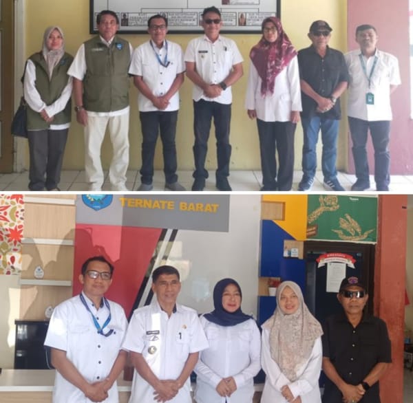 Forum Kota Sehat Kota Ternate Lakukan Pembinaan dan Monitoring di Ternate Barat dan Pulau Ternate