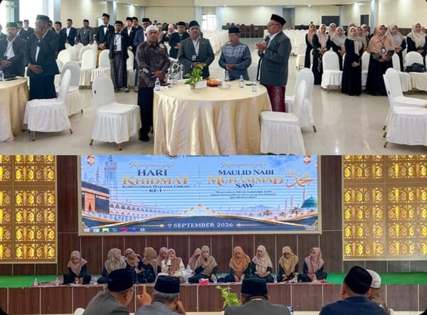 Kanwil Kemenhaj Malut Peringati Hari Khidmat Kemenhaj RI ke-1 dan Maulid Nabi Muhammad SAW