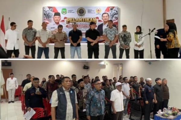 Pengprov PBFI Maluku Utara Lantik Enam Pengurus Kabupaten/Kota