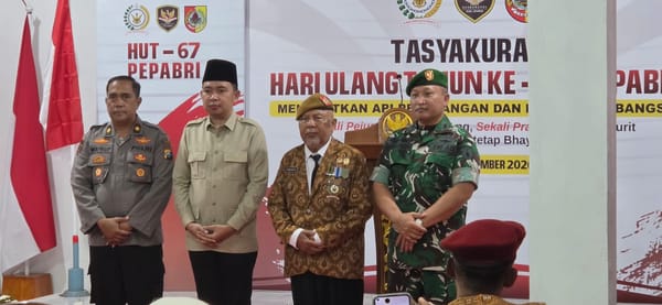 HUT ke-67 Pepabri, Bupati Jember Ajak Purnawirawan Perkuat Persatuan Bangsa