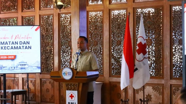 Respati Ardi Minta PMI Kecamatan Tak Sekadar Organisasi, Tapi Jadi Garda Terdepan Kemanusiaan