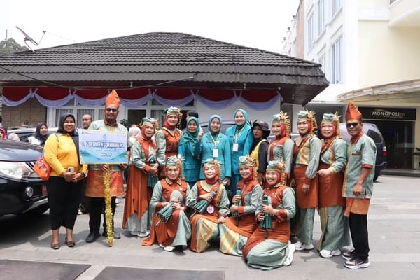 Kontingen PKK Sawahlunto Tampil Maksimal di Jambore PKK Sumbar ke XXII di Bukittinggi