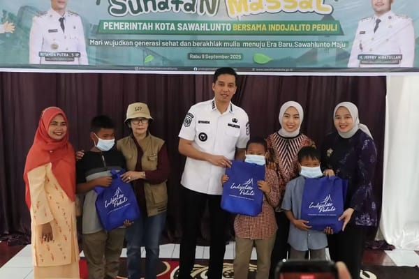 Indojalito Peduli Gelar Sunatan Massal, Wujudkan Generasi Sehat Menuju Era Baru Sawahlunto Maju