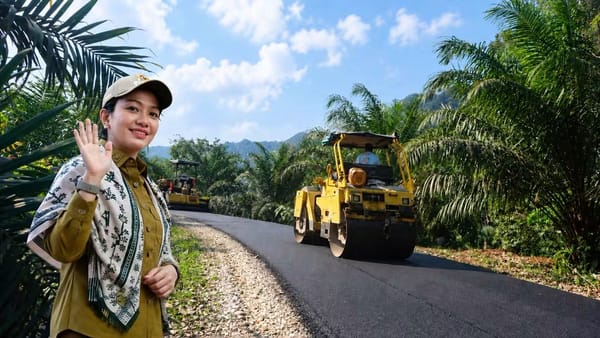 Pemkab Dharmasraya Mulai Pengaspalan Jalan Pulau Punjung-Lubuk Bulang, Perkuat Akses Jalan Alternatif Menuju Timpeh