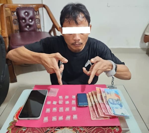 Polsek Mandau Bengkalis Gerak Cepat 18 Paket Sabu Diamankan