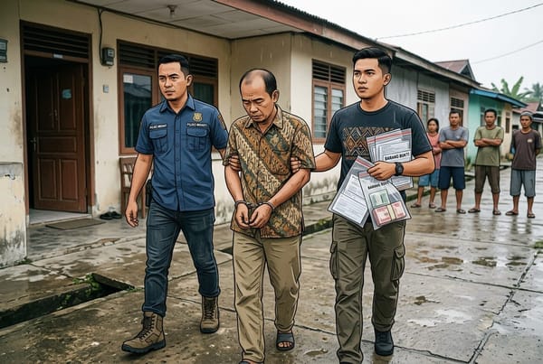 Janji Lolos Seleksi Polri Warga Meranti Rugi Rp 307 Juta