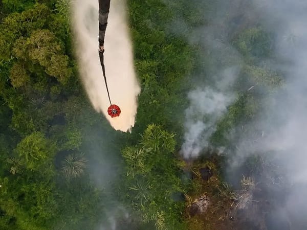 Petugas Gabungan Perketat Pemadaman Karhutla di  Provinsi Riau