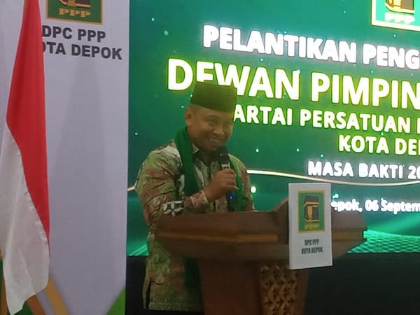 Supian Suri: Pelantikan Pengurus PPP Harus Jadi Amanah Melayani Warga Depok