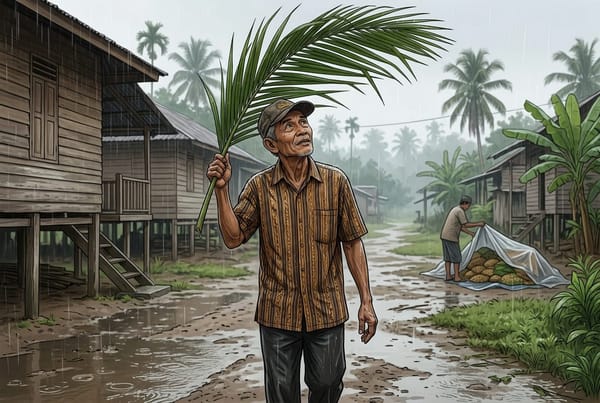 BMKG Ingatkan Hujan Lebat Disertai Petir dan Angin Kencang di 8 Wilayah Riau