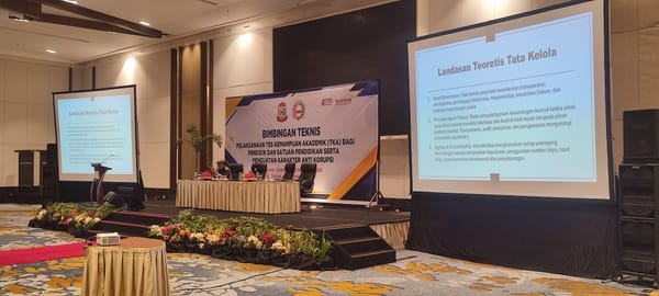Penguatan Karakter Anti Korupsi di Lingkungan Pendidikan Harus Ditanamkan Sejak Dini