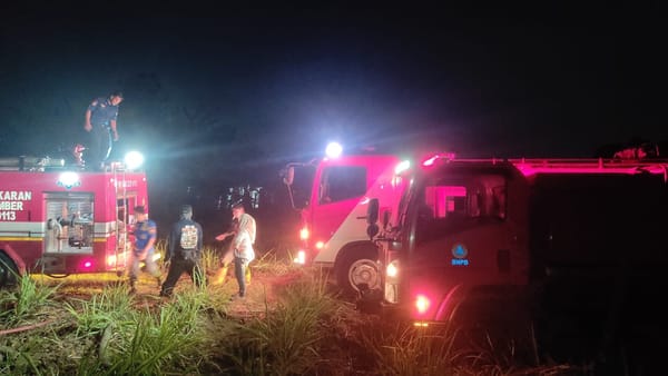 Kebakaran Lahan 2,1 Hektar di Tegal Besar Jember Padam, Warga Sempat Panik