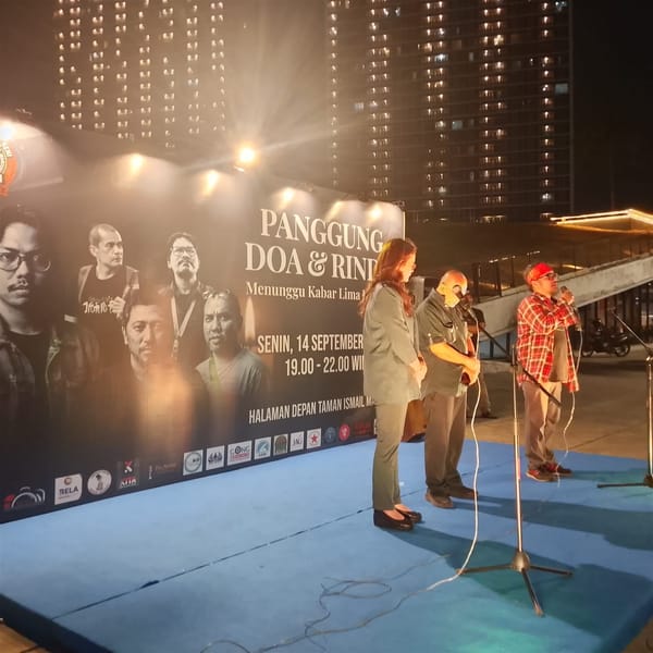 Tujuh Hari Tanpa Kabar, Panggung Doa dan Rindu untuk Delapan yang Masih Dicari