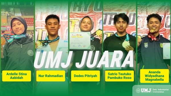 Lima Mahasiswa UMJ, Lima Gelar Juara: Ketika Keringat dan Perjuangan Berbuah Prestasi