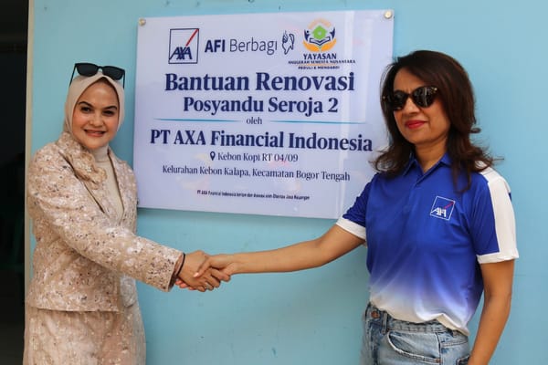 AFI Revitalisasi PAUD dan Posyandu Seroja 2, Dukung Tumbuh Kembang Anak di Bogor