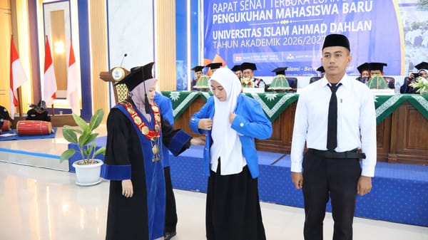 UIAD Sinjai Kukuhkan Ratusan Mahasiswa Baru Tahun Akademik 2026/2027