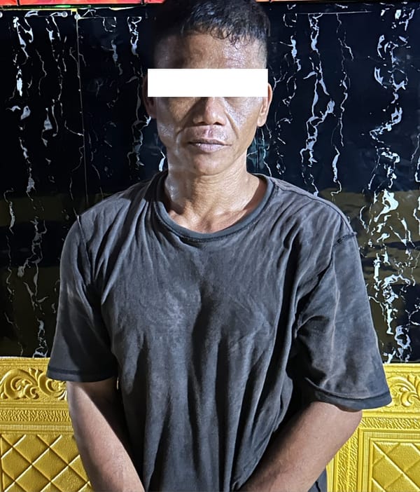 Amankan Pelaku di Duga Penyalahgunaan Narkoba, Polisi Diserang Dengan Sebilah Parang