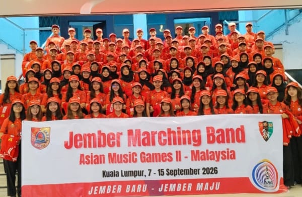 Kompetisi Asian Music Games, Jember Marching Band Target 
Sapu Bersih Medali Emas