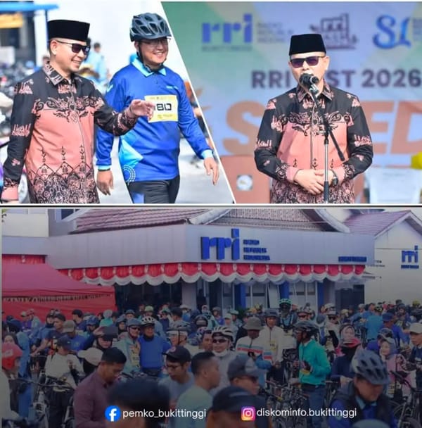 Wawako Ibnu Asis Lepas Sepeda Gembira RRI Fest 2026