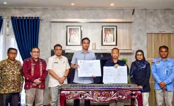 Pemko Sawahlunto Hibahkan 0,40 Hektare Tanah untuk Pembangunan Kantor BNNK