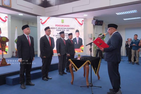 Walikota Tanjungpinang: BPR Bestari Harus Tumbuh Sehat serta Memberi Manfaat bagi Masyarakat dan UMKM