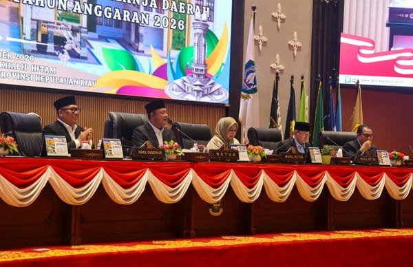 APBD-P Kepri Tahun Anggaran 2026 Menjadi Rp3,39 Triliun