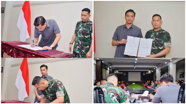 Pemko Sawahlunto dan Kodim 0310/SS Teken MoU TMMD ke-130, Rp1,4 Miliar Disiapkan