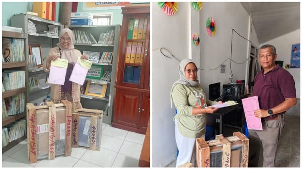 Sawahlunto Dapat Penguatan Literasi, 6 Perpustakaan Desa/Kelurahan Terima Bantuan Komputer dan Ribuan Buku dari Perpusnas RI