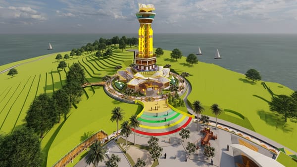 Mendagri Lakukan Groundbreaking Pembangunan Museum dan Tugu Bahasa Pulau Penyengat