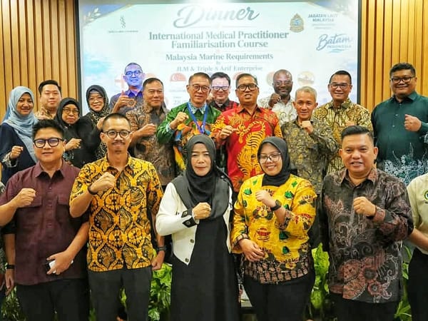 Rombongan Praktisi Medis Internasional Lakukan Kegiatan Kesehatan di Perbatasan Kepri