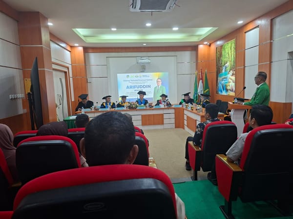 Raih Gelar Doktor di UMI, Arifuddin Bedah Pentingnya Loyalitas dan Kinerja Pegawai Lapas