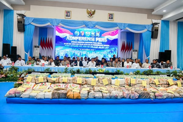 Tim Gabungan Sita 800 Kg Ketamin di Natuna, Jaringan Internasional Diburu