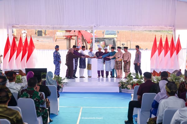 Museum dan Monumen Bahasa Nasional di Pulau Penyengat Mulai Dibangun