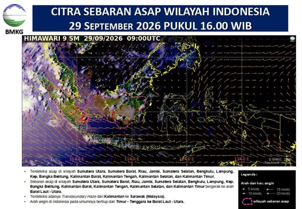 Kabut Asap Belum Aman, Tanjungpinang Kembali Alihkan Sekolah ke Belajar dari Rumah