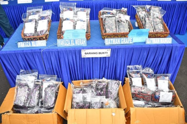 Dankodaeral III Hadiri Pemusnahan Barang Bukti vape senilai Rp 34,9 M