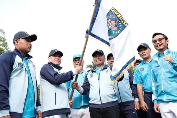 Empat Belas Hari Jelang Pekan Olahraga Propinsi Jabar XV, Walikota Depok Melepas 683 Atlet