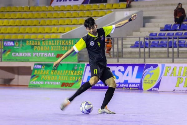 Pertandingan Perdana Tim Futsal Kota Depok di Porprov XV Sukses Kalahkan Pemkab Bandung